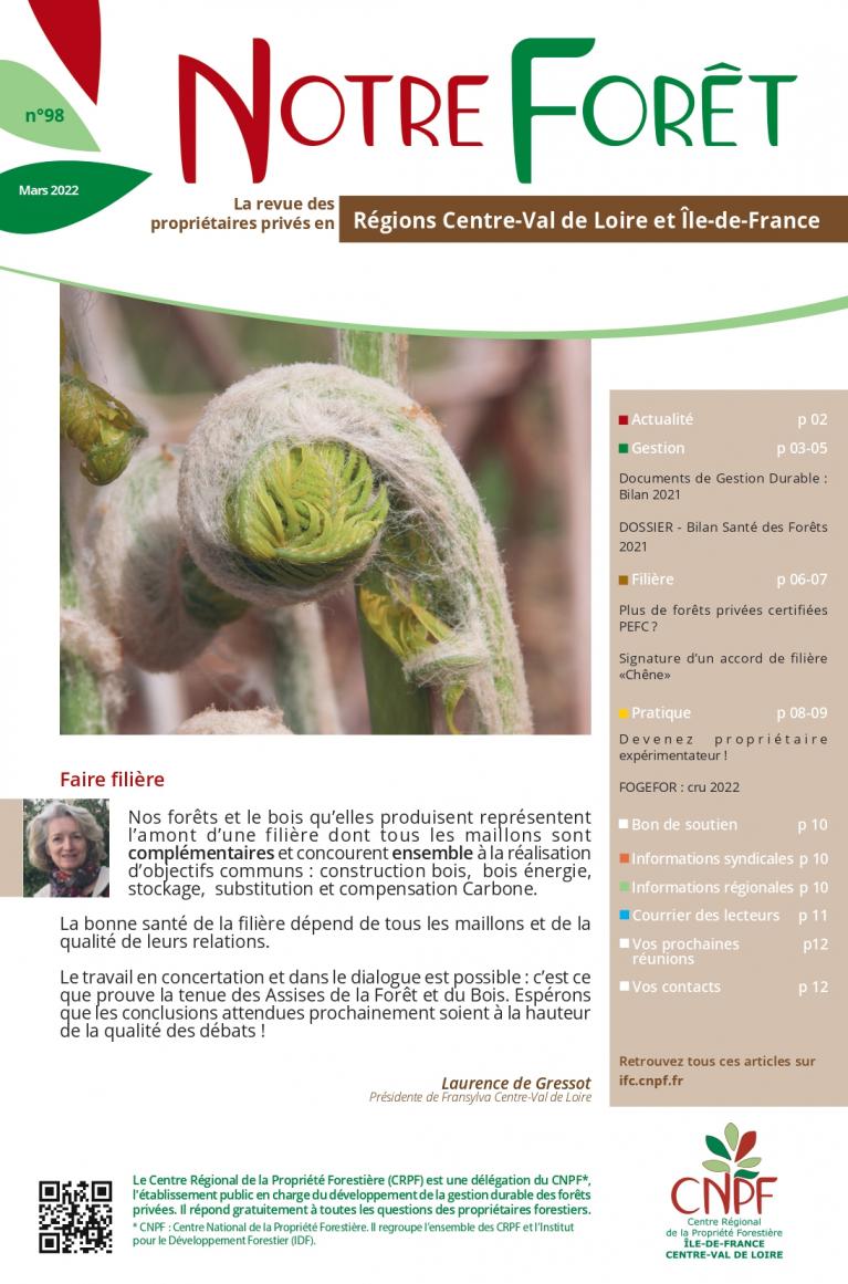 Notre Forêt n°98 - Mars 2022